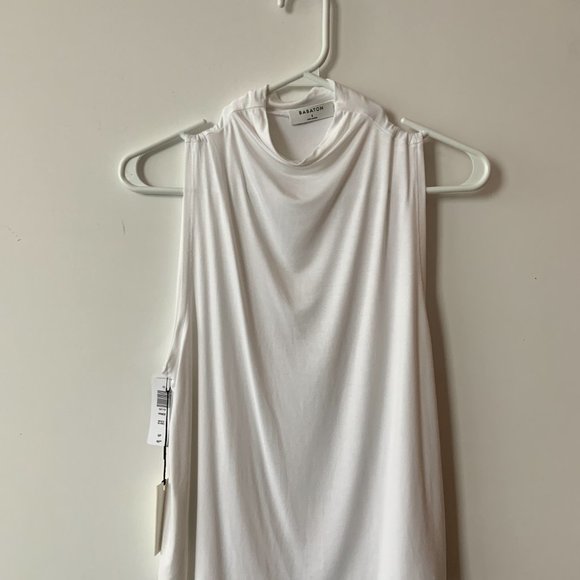 NWT Aritzia Babaton Vince Top (White, Small) - Picture 2 of 10